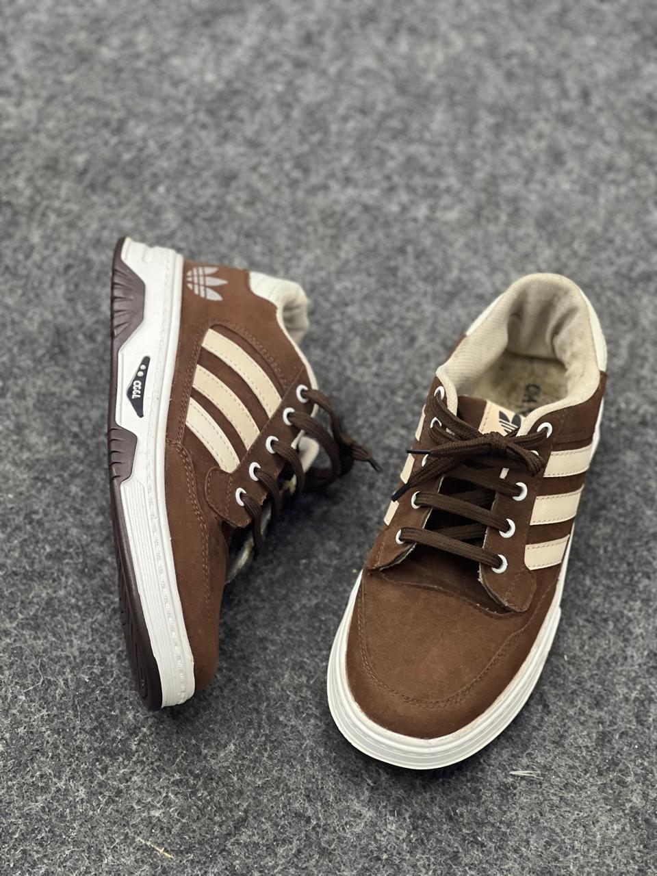 Men's Classic Brown Casual Sneakers