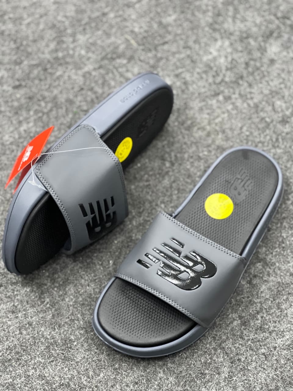Men's Premium Sports Comfort Slides – Black