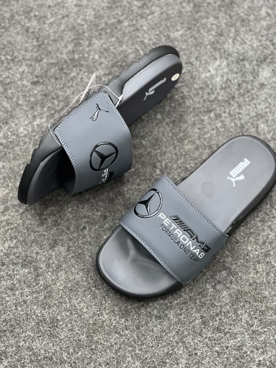 Men's Premium Comfort Slides – Black