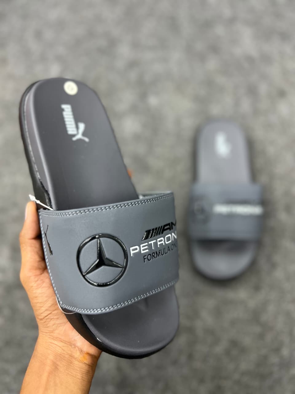 Men's Premium Comfort Slides – Black