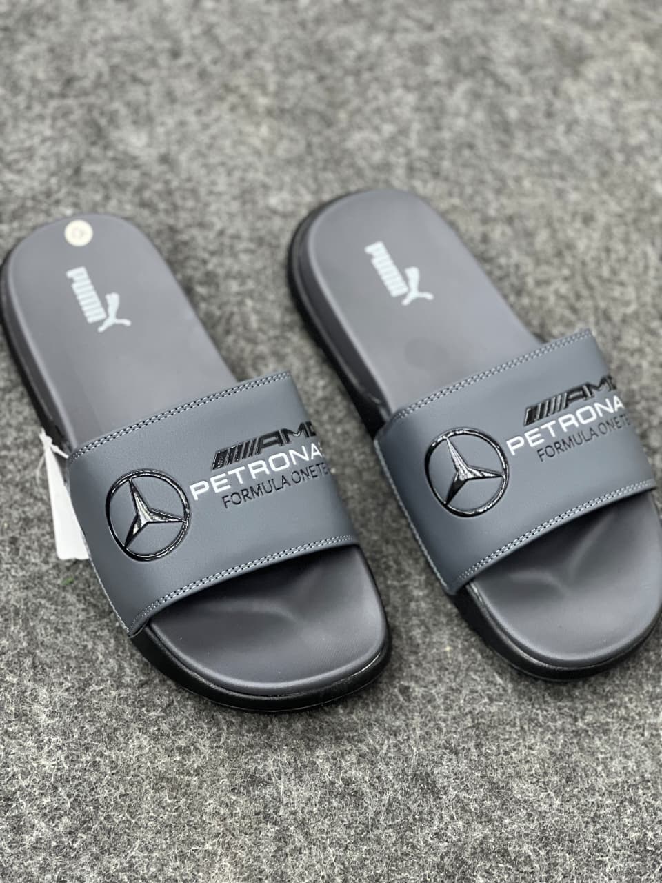 Men's Premium Comfort Slides – Black