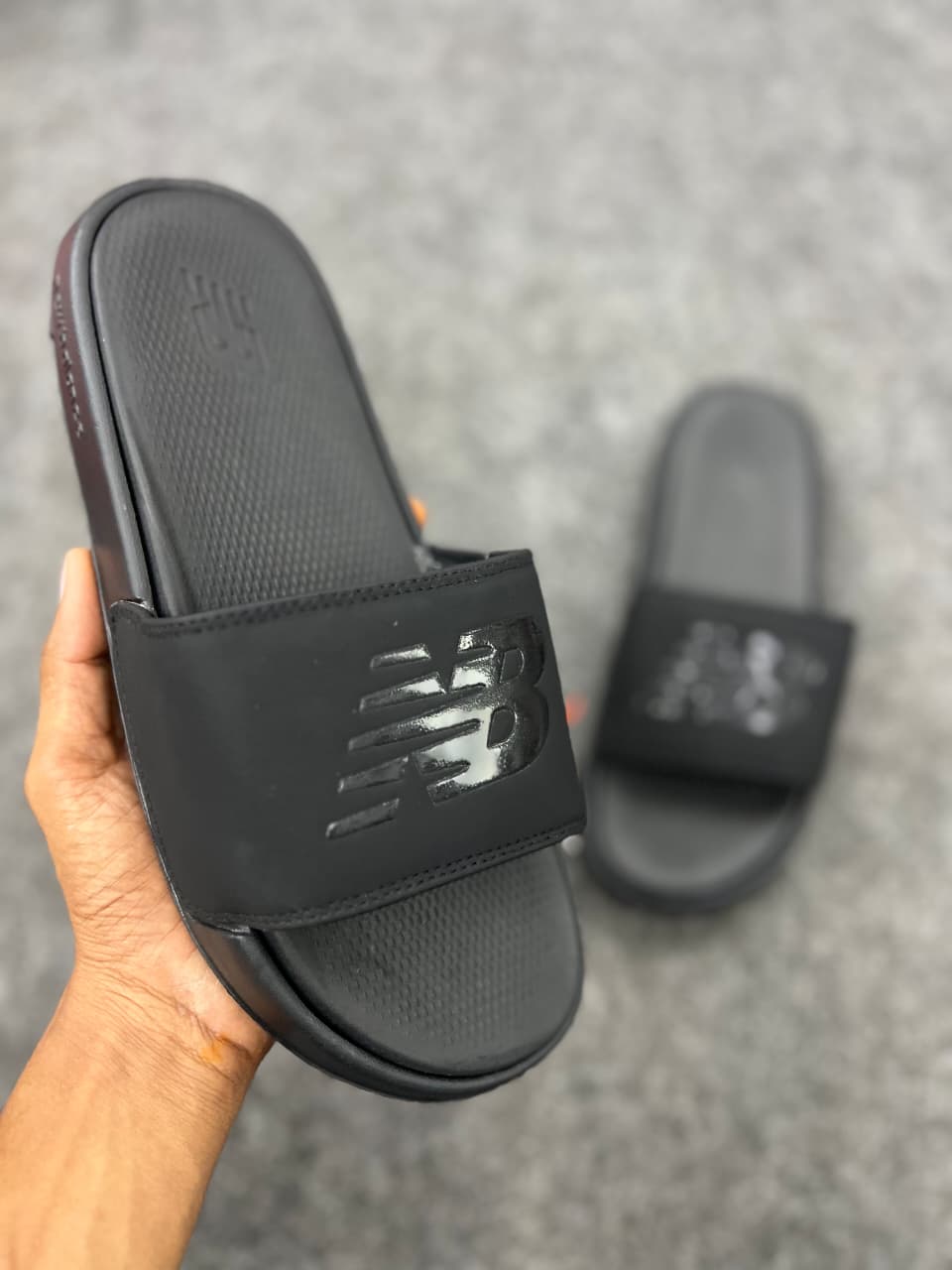 Men's Premium Comfort Slides – Black