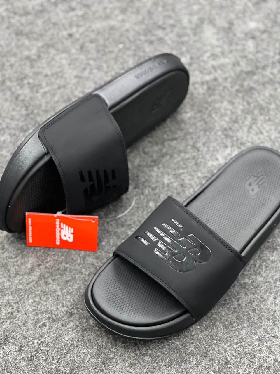 Men's Premium Comfort Slides – Black