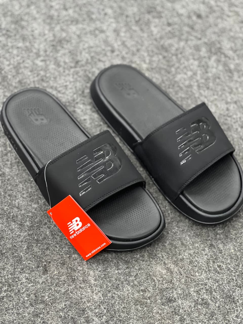 Men's Premium Comfort Slides – Black