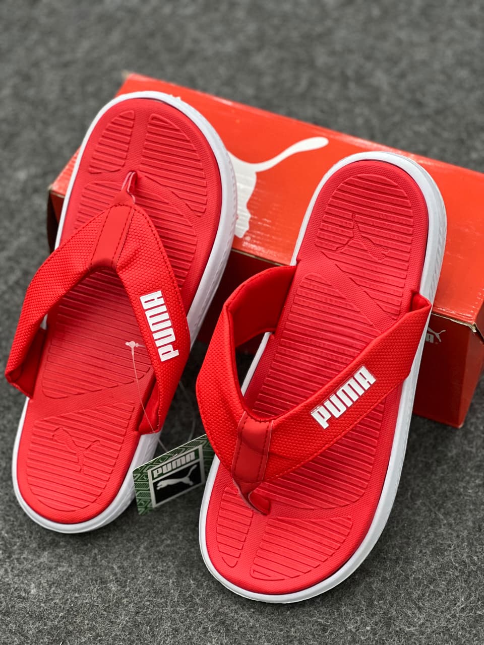 Men's Premium Comfort Flip-Flops – Black