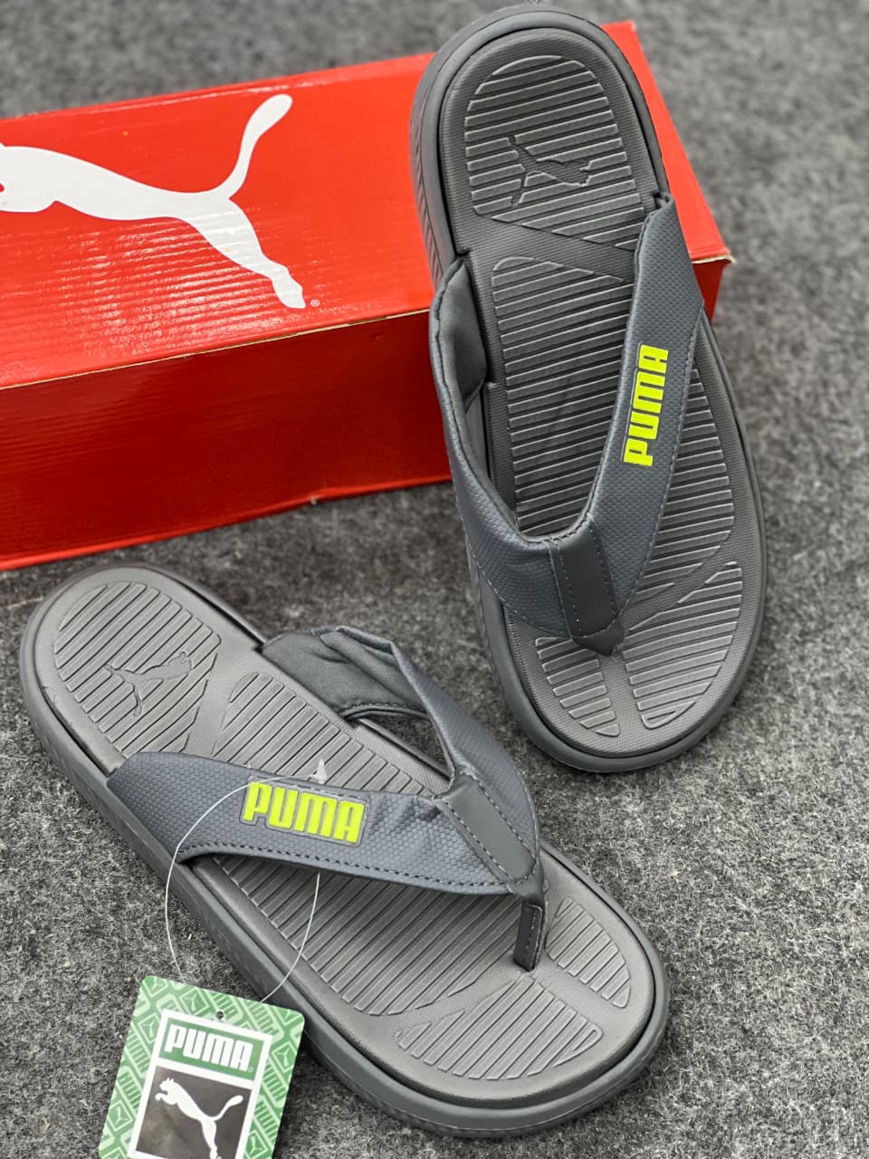 Men's Premium Comfort Flip-Flops – Black