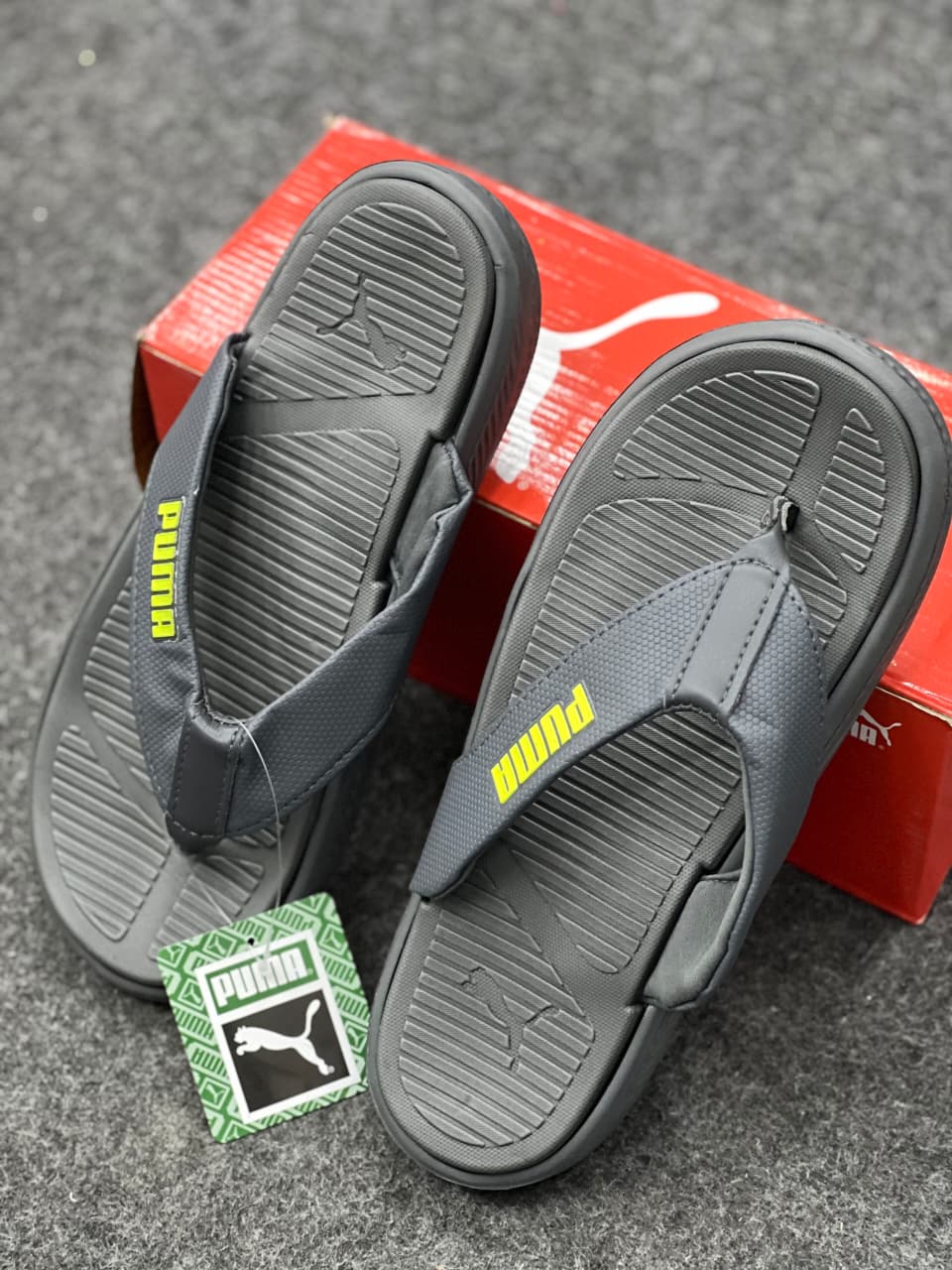 Men's Premium Comfort Flip-Flops – Black