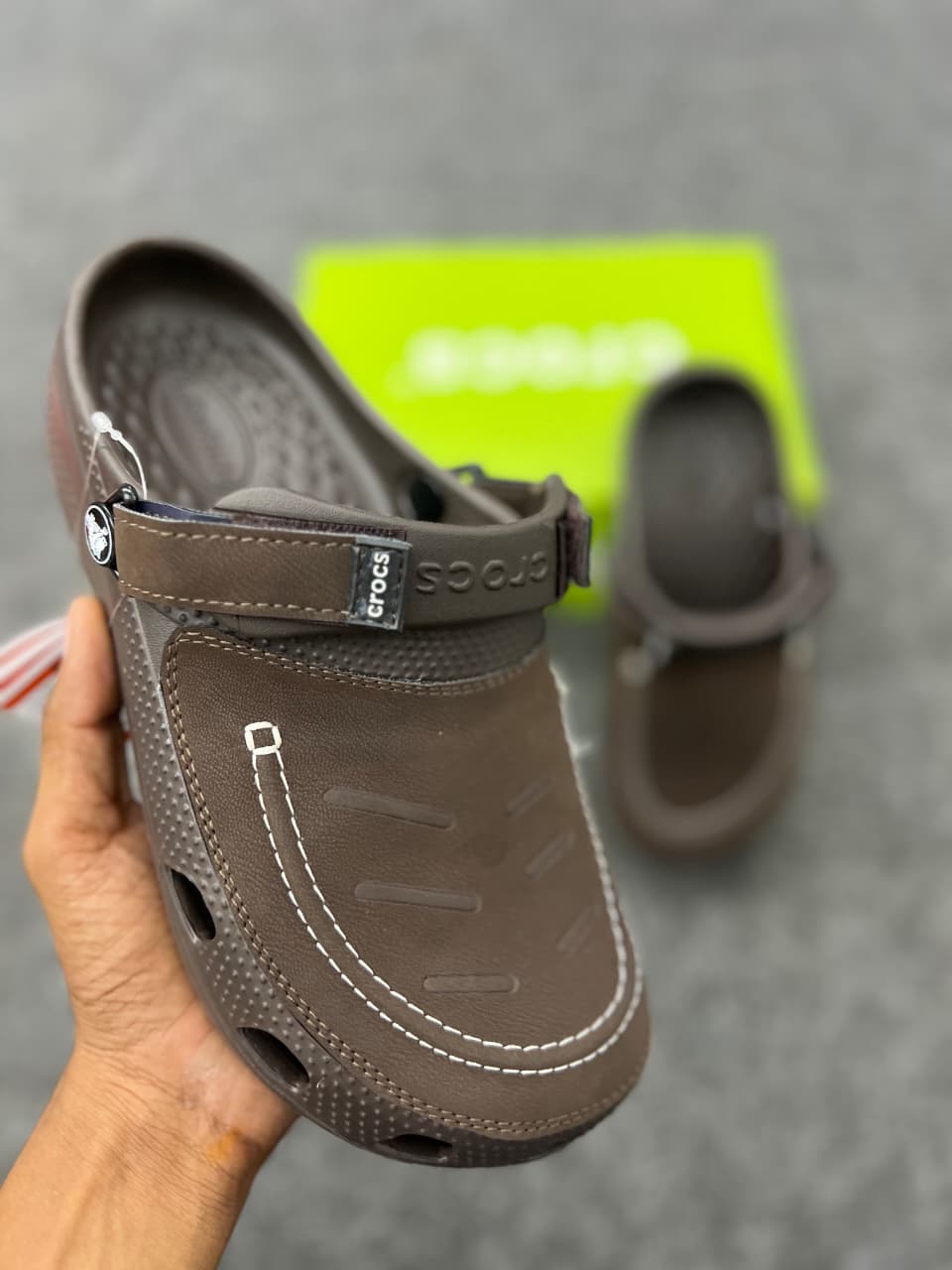 Men's Premium Comfort Clogs – Brown