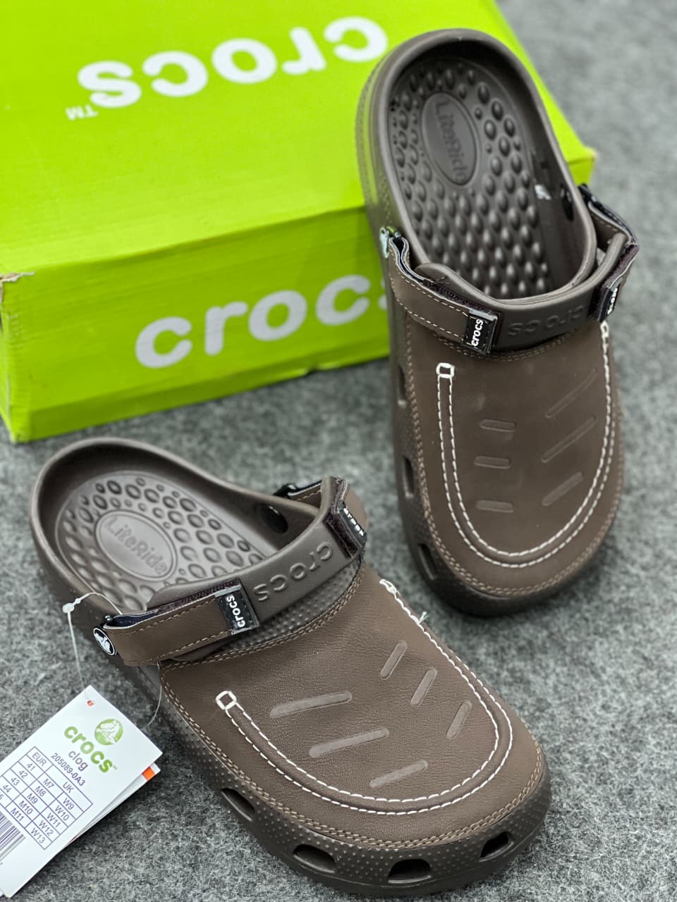 Men's Premium Comfort Clogs – Brown