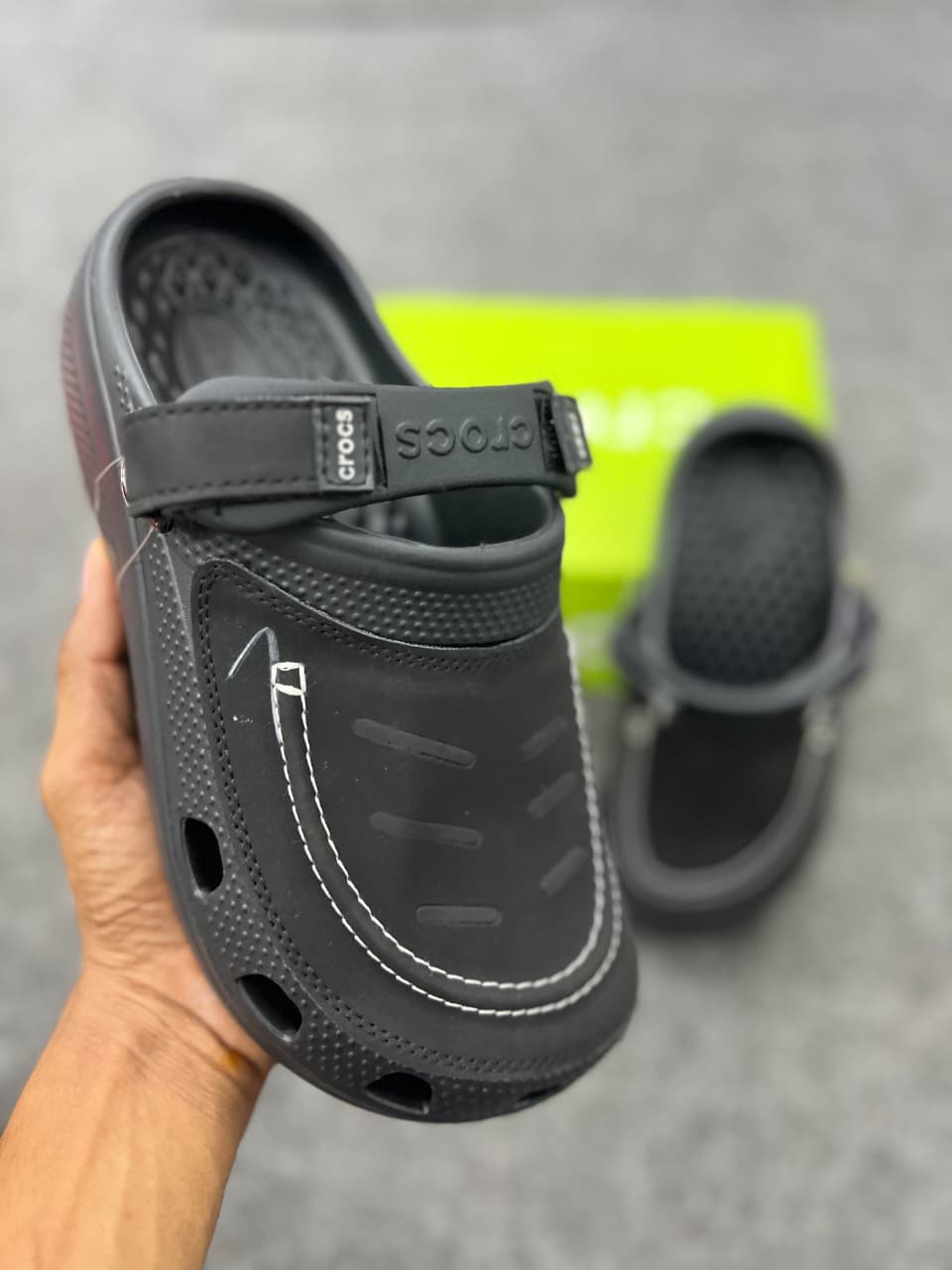 Men's Premium Comfort Slides – Red & Black
