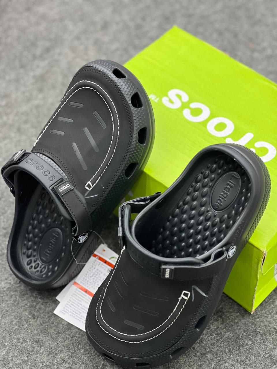 Men's Premium Comfort Slides – Red & Black