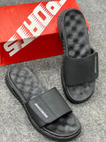 Men’s Premium Comfort Slides – All Black