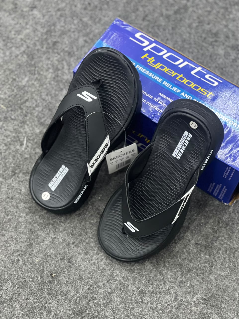 Skechers GOwalk Comfort Flip-Flops – Product Description