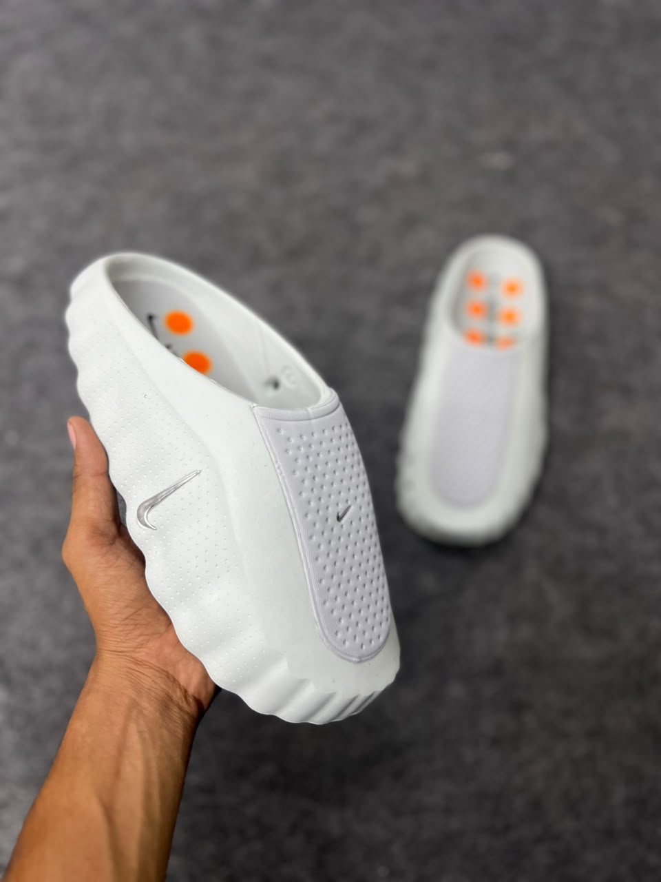 White Nike Slip-On Sneakers – Stylish Casual Shoes for Men & Women