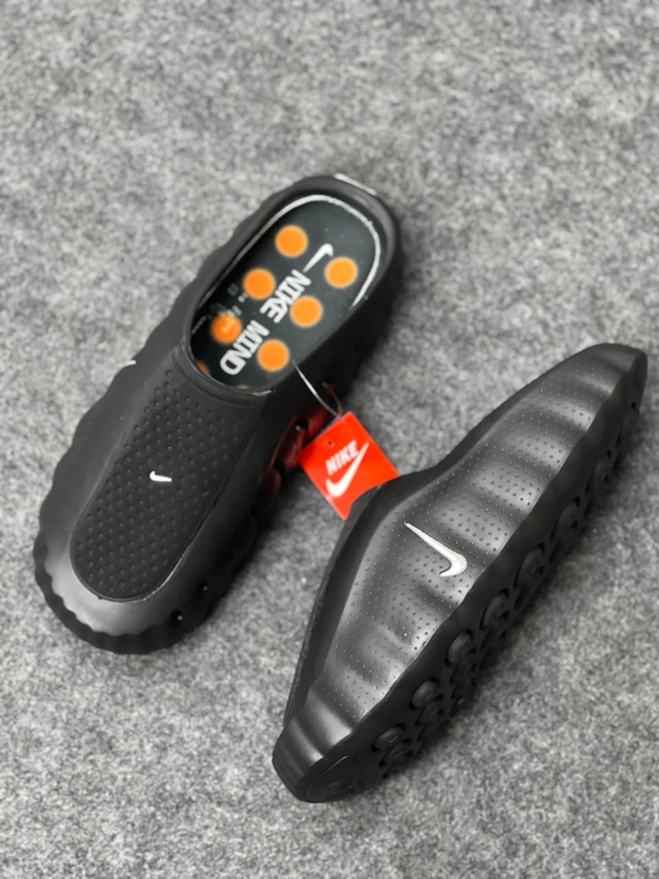 Black Slip-On Sneakers – Stylish Casual Shoes with Cushioned Sole