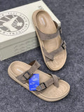 Men’s Double-Strap Comfort Sandals – Adjustable Buckle Casual Footwear