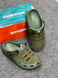 Olive Green Comfort Clogs – Stylish Casual Everyday Slip-On