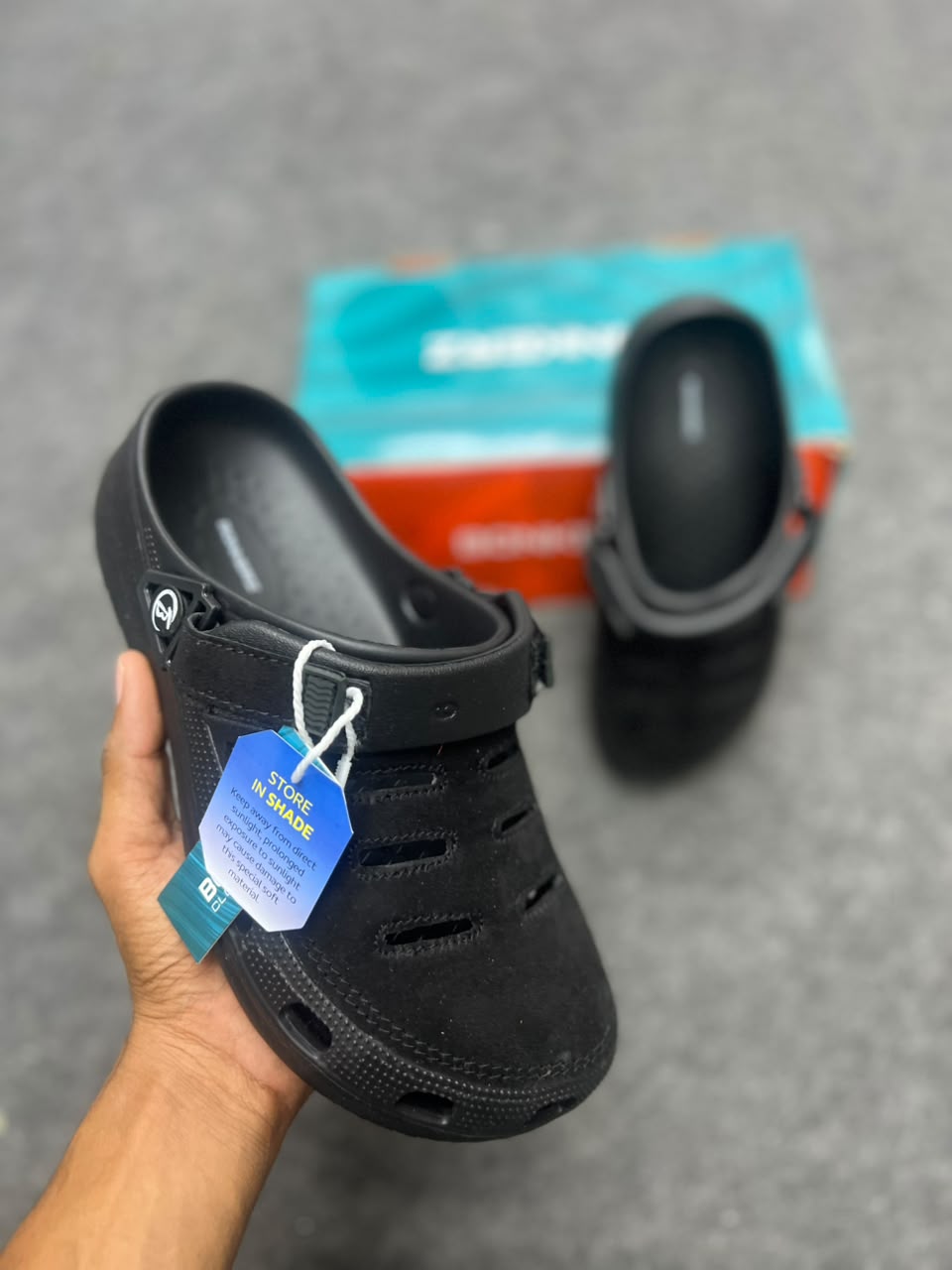Premium Black Clogs – Stylish & Comfortable