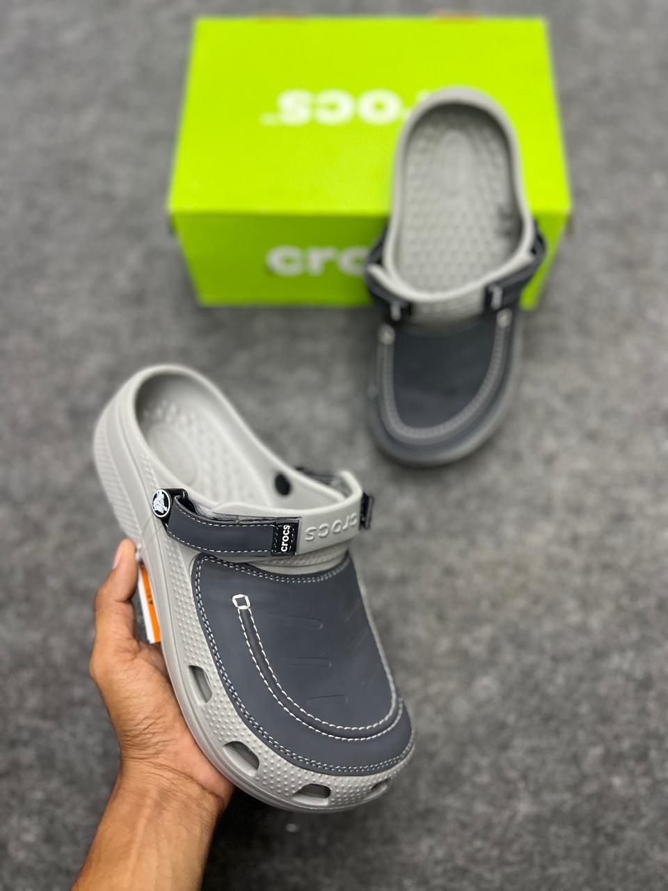 Crocs Grey Classic Clogs