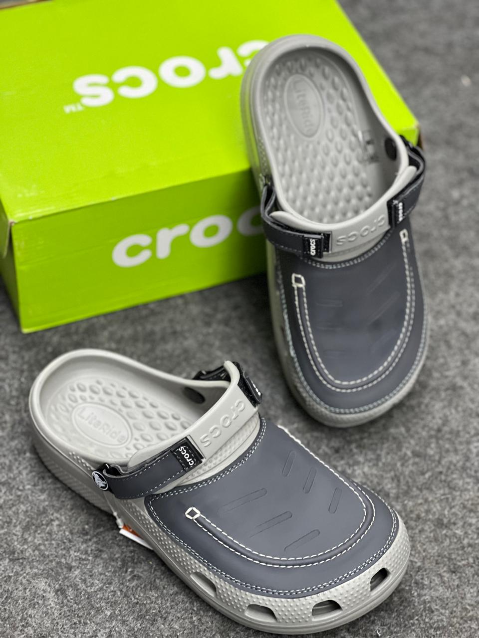 Crocs Grey Classic Clogs