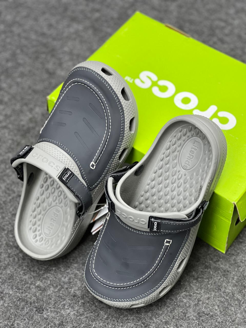 Crocs Grey Classic Clogs